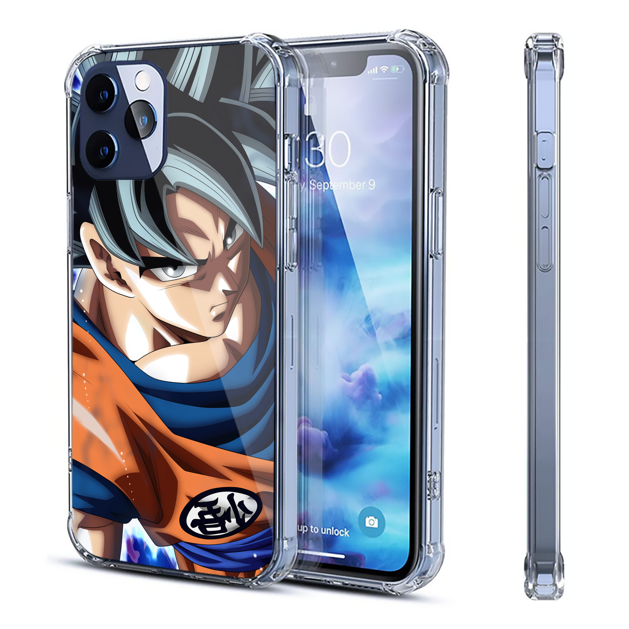 （画像用） ドラゴンボール DRAGON BALL 【iPhone 12シリーズ対応】透明スマホケース（クリアソフトケース）